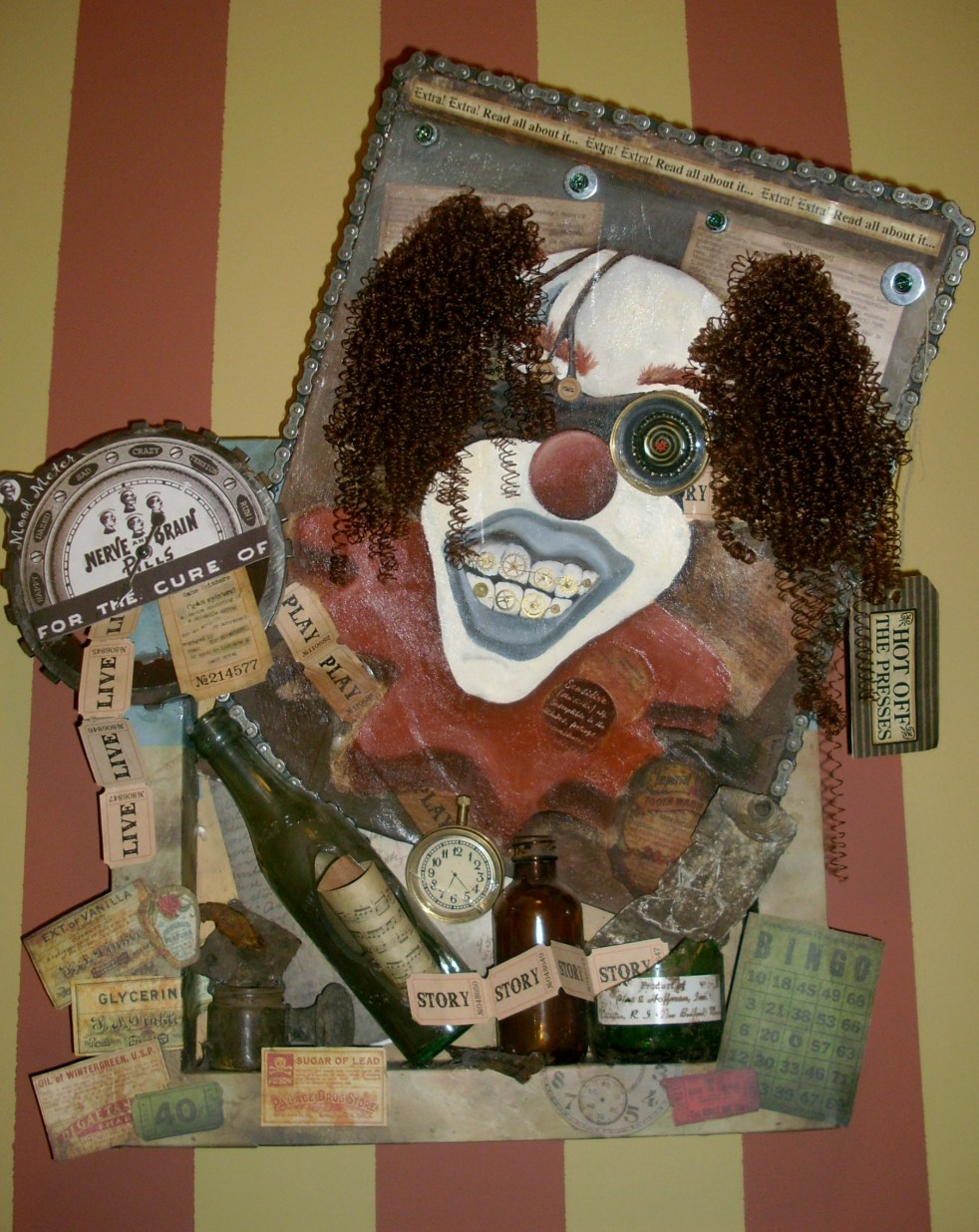 The Evil Clown ... Ring Masters right hand man