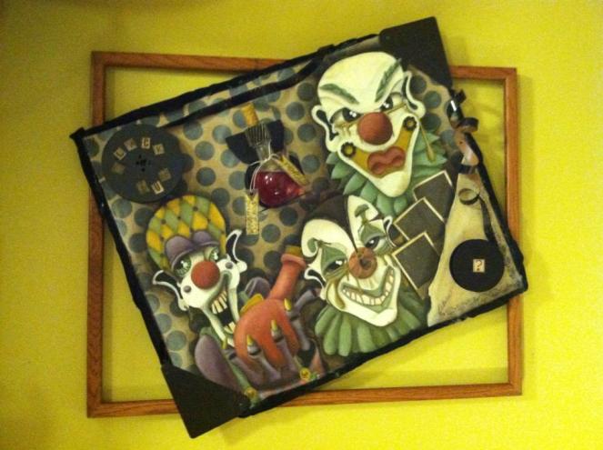 Clown Cluster ... a bit crooked after too much drink